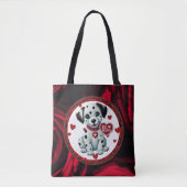 Dalmatiner Puppy Shoulter Tote Bag - Seien Sie mei Tasche (Vorderseite)