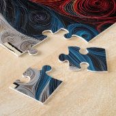 Dalmatiner Quilling Art Dog Portrait Puzzle (Seite)