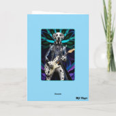 Dalmatiner Rock Star Card Karte (Rückseite)