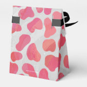Dalmatiner Rosa und Weiß Geschenkschachtel (Rückseite)