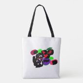 Dalmatiner Rosen stylen  Tasche (Rückseite)