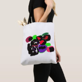 Dalmatiner Rosen stylen  Tasche (Von Nahem)