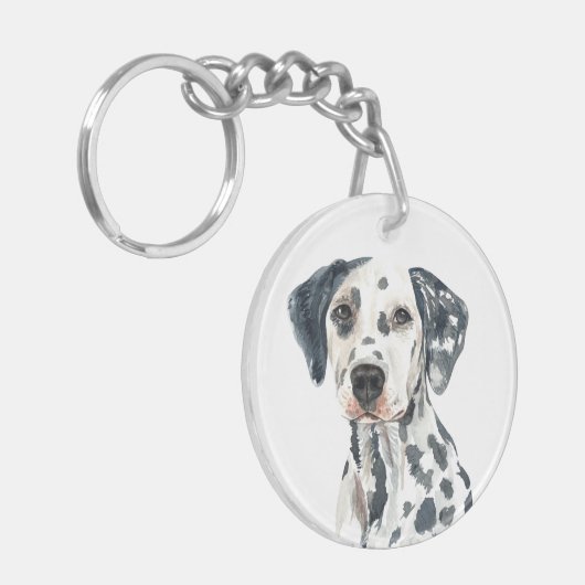 Dalmatiner Schlüsselanhänger (Vorderseite links)