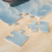 Dalmatiner-Schneefahrt-Weihnachtsbild Puzzle (Seite)