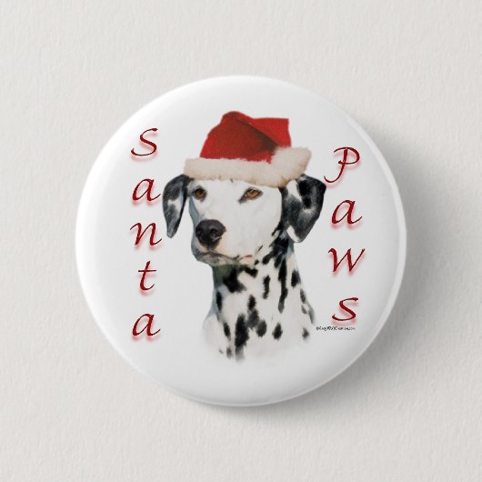 Dalmatiner (schwarz) button (Vorderseite)