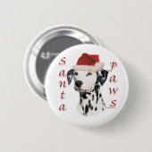Dalmatiner (schwarz) button (Vorne & Hinten)