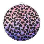 Dalmatiner Schwarz/Rosa Dartscheibe (vorne)