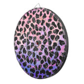 Dalmatiner Schwarz/Rosa Dartscheibe (Vorderseite rechts)