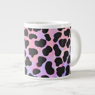 Dalmatiner Schwarz-Rosa Druck Jumbo-Tasse