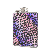 Dalmatiner Schwarz/Rosa Flachmann (Links)