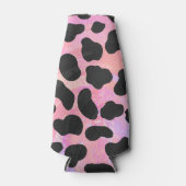 Dalmatiner Schwarz/Rosa Flaschenkühler (Vorderseite)