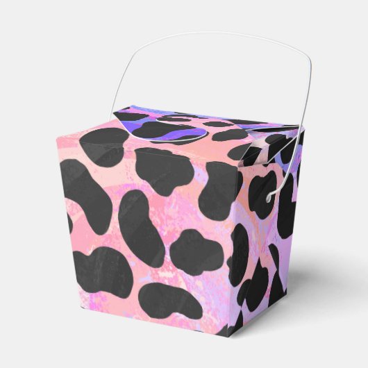 Dalmatiner Schwarz/Rosa Geschenkschachtel (Vorderseite)