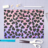 Dalmatiner Schwarz/Rosa Seidenpapier (Handwerk)