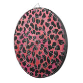 Dalmatiner Schwarz/Rot Dartscheibe (Vorderseite rechts)