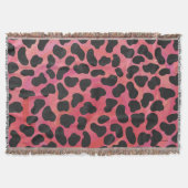 Dalmatiner Schwarz/Rot Decke (Vorderseite)