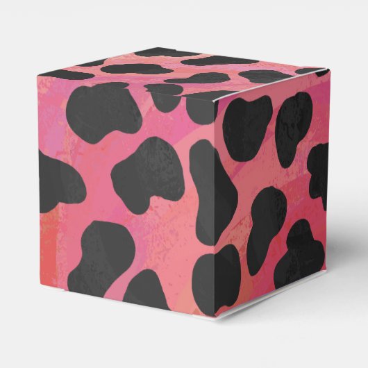 Dalmatiner Schwarz/Rot Geschenkschachtel (Rückseite)