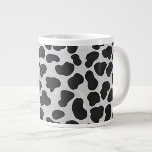Dalmatiner Schwarz-Weiß-Druck Jumbo-Tasse