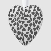 Dalmatiner Schwarz/Weiß Ornament (Vorderseite)