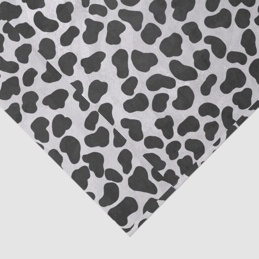 Dalmatiner Schwarz/Weiß Seidenpapier (Ausschnitt)