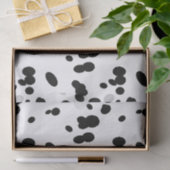 Dalmatiner Schwarz-Weiß-Spotty-Dog-Fur Seidenpapier (Geschenk)
