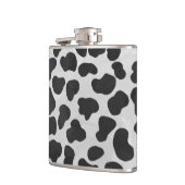 Dalmatiner-Schwarzweiss-Druck Flachmann (Links)