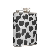 Dalmatiner-Schwarzweiss-Druck Flachmann (Rechts)