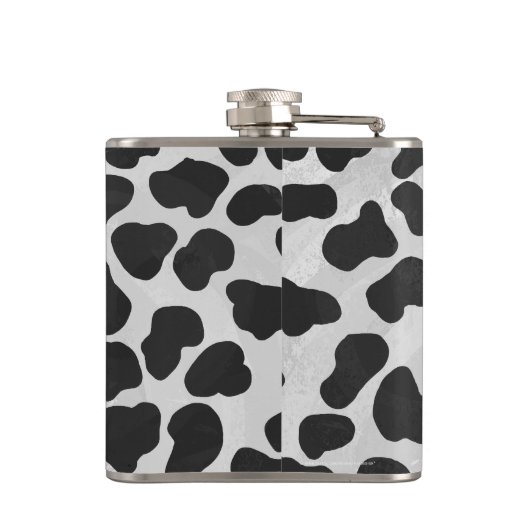 Dalmatiner-Schwarzweiss-Druck Flachmann (Rückseite)