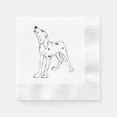 Dalmatiner Serviette (Vorderseite)