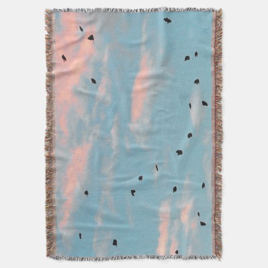 Dalmatiner Sky Print Decke (Vorderseite Vertikal)