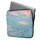 Dalmatiner Sky Print Laptopschutzhülle (Vorderseite Links)