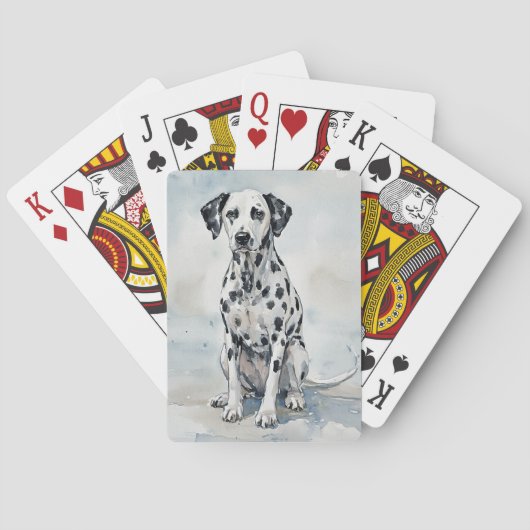 Dalmatiner Spielkarten (Rückseite)