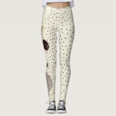 Dalmatiner Spots Leggings (Vorderseite)