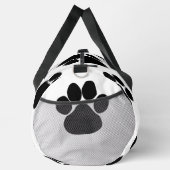 Dalmatiner Style Dog Paws Athletic Travel Duffle Bag (Rechts)