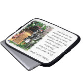 Dalmatiner Summer Garden Laptopschutzhülle (Vorne Knopf)
