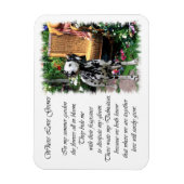 Dalmatiner Summer Garden Magnet (Vertikal)