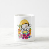 Dalmatiner Summer lustiges Hemd Kaffeetasse (Mittel)