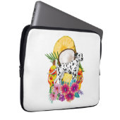 Dalmatiner Summer lustiges Hemd Laptopschutzhülle (Vorne Rechts)