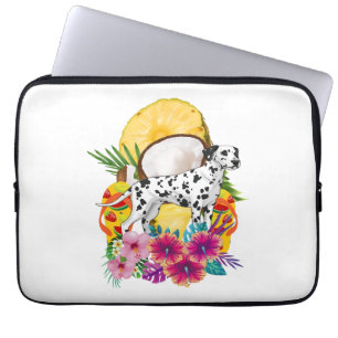 Dalmatiner Summer lustiges Hemd Laptopschutzhülle