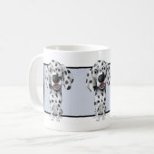 Dalmatiner-Tasse Kaffeetasse (Vorderseite Links)