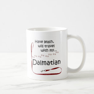 Dalmatiner Travel Leash Kaffeetasse