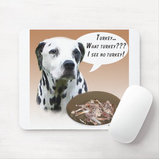 Dalmatiner Türkei Mousepad (Mit Mouse)