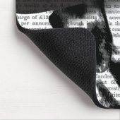 Dalmatiner und Brimmer Black Hat Mousepad (Ecke)