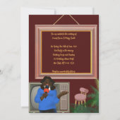 Dalmatiner- und Ladybug-Hochzeit Einladung (Rückseite)