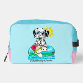 Dalmatiner Urlaub Waschbeutel (Rückseite)