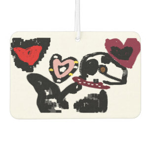 Dalmatiner valentine autolufterfrischer