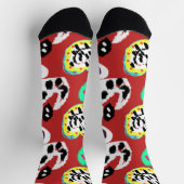 Dalmatiner Valentinherz Socken (Oben)