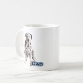 DALMATINER VATER 4 KAFFEETASSE (Vorderseite Links)