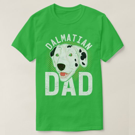 Dalmatiner Vater Hund Lover Hunde Eigentümer Dalma T-Shirt (Design vorne)