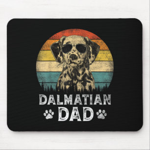 Dalmatiner Vater Hunde Liebhaber T-Shirt zum Vater Mousepad