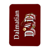 Dalmatiner Vater Magnet (Vertikal)